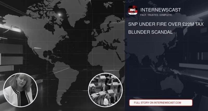 SNP Under Fire Over £22m Tax Blunder Scandal - Internewscast Journal
