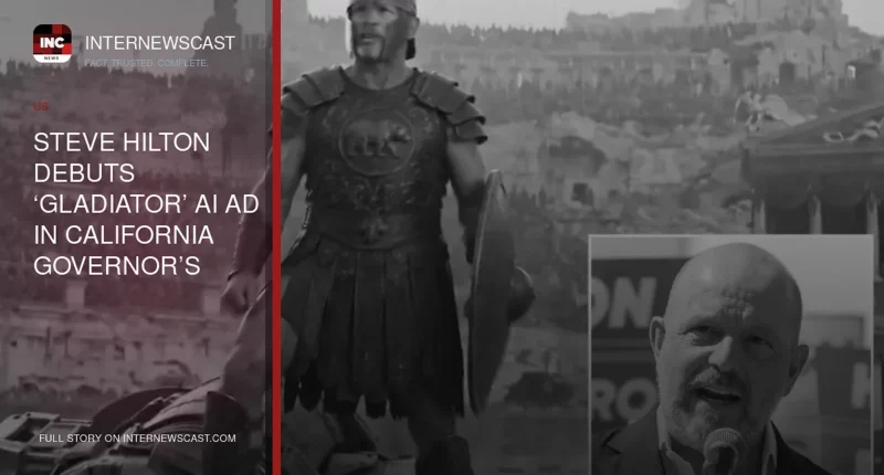Steve Hilton Debuts ‘Gladiator’ AI Ad in California Governor’s Race - Internewscast Journal