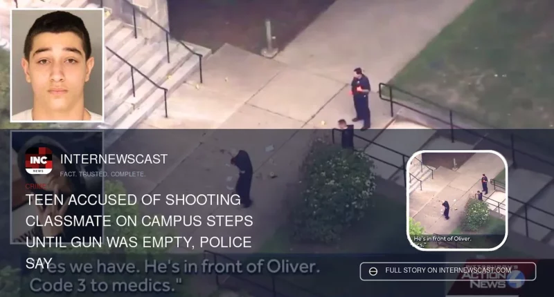 Teen Accused of Shooting Classmate on Campus Steps Until Gun Was Empty, Police Say - Internewscast Journal