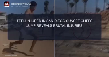 Teen Injured in San Diego Sunset Cliffs Jump Reveals Brutal Injuries - Internewscast Journal