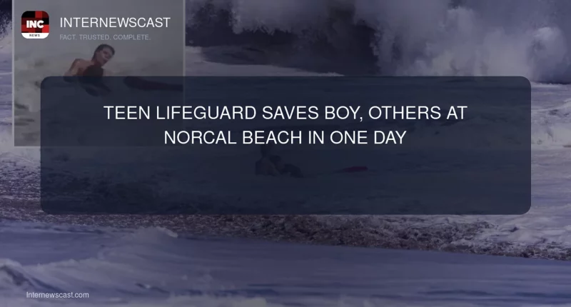 Teen Lifeguard Saves Boy, Others at NorCal Beach in One Day - Internewscast Journal