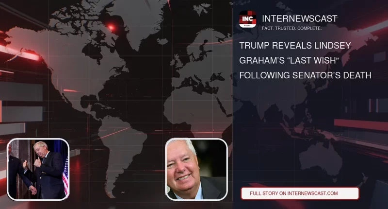 Trump Reveals Lindsey Graham’s “Last Wish” Following Senator’s Death - Internewscast Journal
