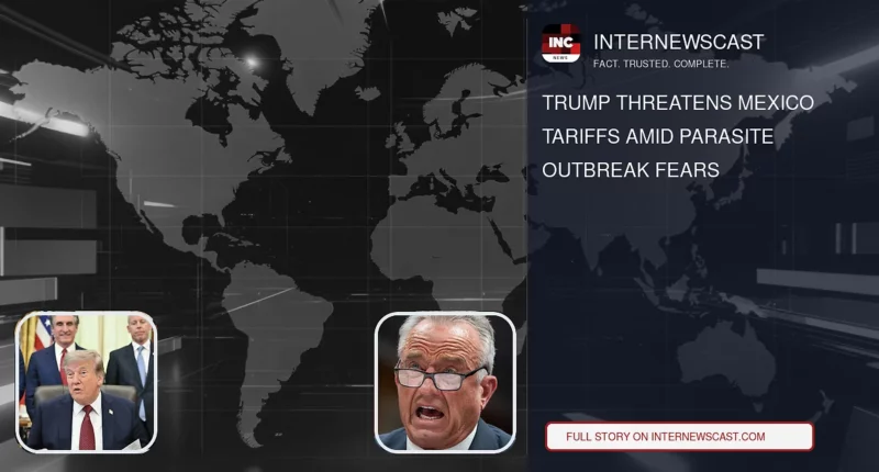 Trump Threatens Mexico Tariffs Amid Parasite Outbreak Fears - Internewscast Journal