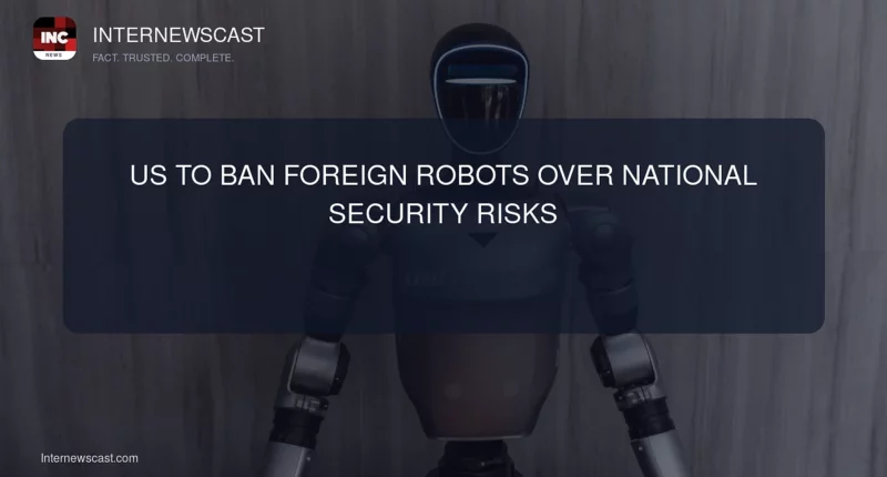 US to Ban Foreign Robots Over National Security Risks - Internewscast Journal