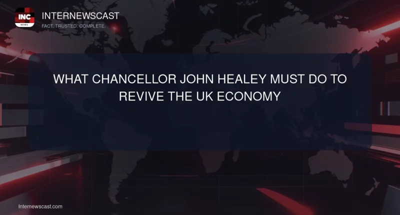 What Chancellor John Healey Must Do to Revive the UK Economy - Internewscast Journal