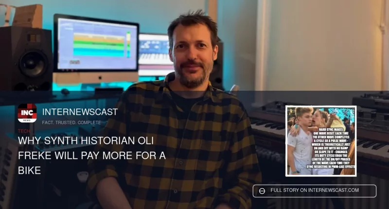 Why Synth Historian Oli Freke Will Pay More for a Bike - Internewscast Journal