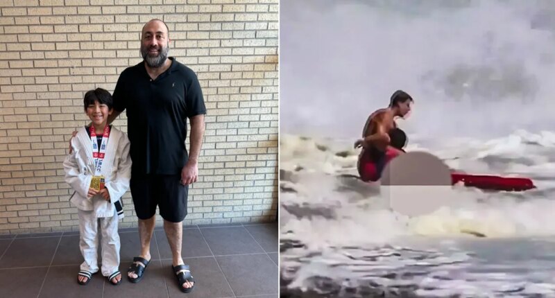 10-year-old boy recounts near-drowning as family reveals friendship with California teen lifeguard hero