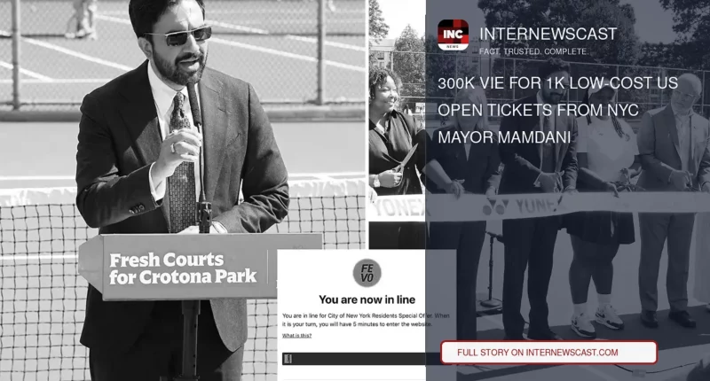 300K Vie for 1K Low-Cost US Open Tickets From NYC Mayor Mamdani - Internewscast Journal
