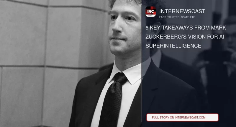 5 Key Takeaways From Mark Zuckerberg’s Vision for AI Superintelligence - Internewscast Journal