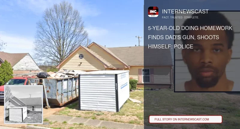 5-Year-Old Doing Homework Finds Dad’s Gun, Shoots Himself: Police - Internewscast Journal