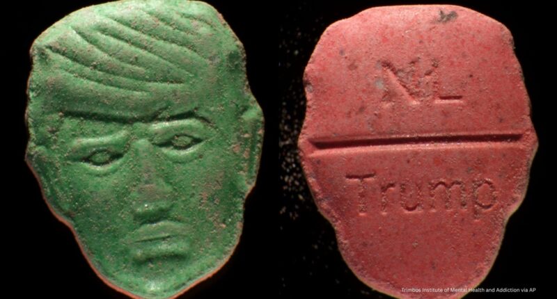 A Dutch institute issues a 'Red Alert' over potentially lethal Trump-shaped ecstasy pills