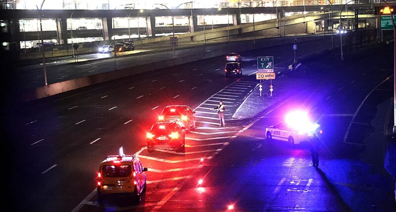 Airport chaos erupts after driver suddenly smashes through fence, hits plane and tractor: police