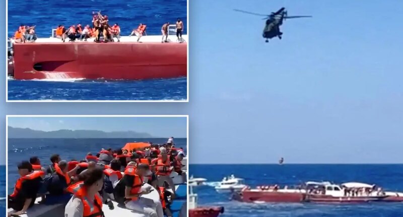 At least 8 dead, 18 missing after ferry carrying nearly 270 passengers capsizes off Cyprus