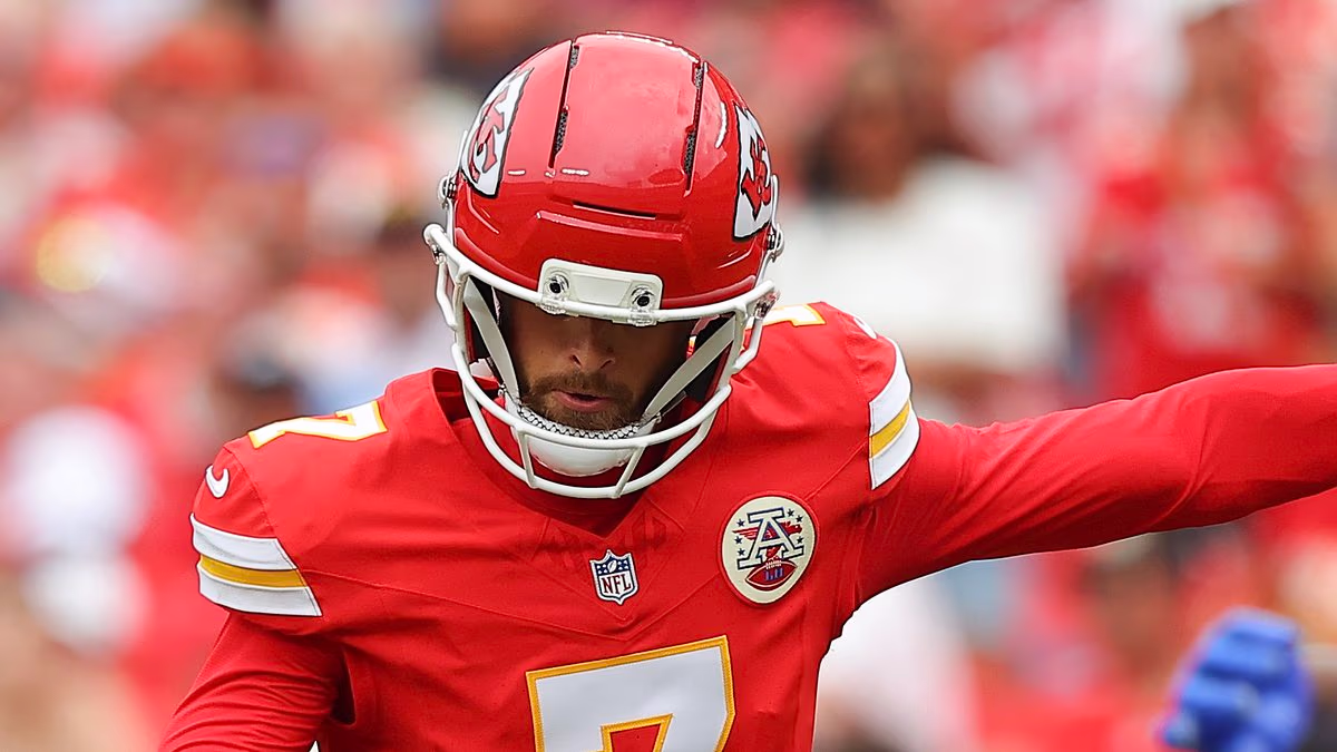 Butker congratulated by teammates after 'messy' Kelce wedding drama