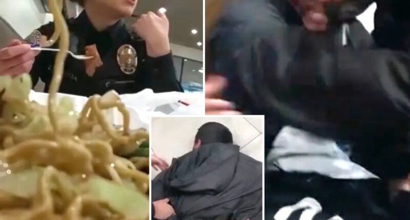 California wanted man busted at Panda Express by cops on lunch break