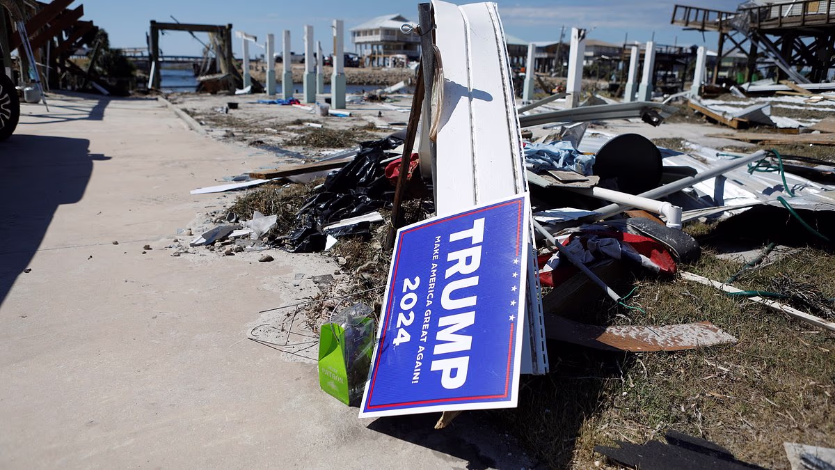 Report Finds FEMA Deliberately Skipped Homes With Trump Signs