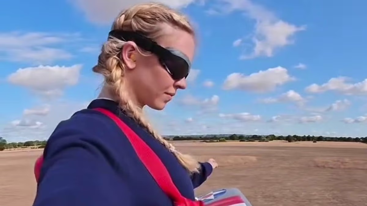 Sydney Sweeney Stuns Fans With Daredevil Ride on Top of Plane