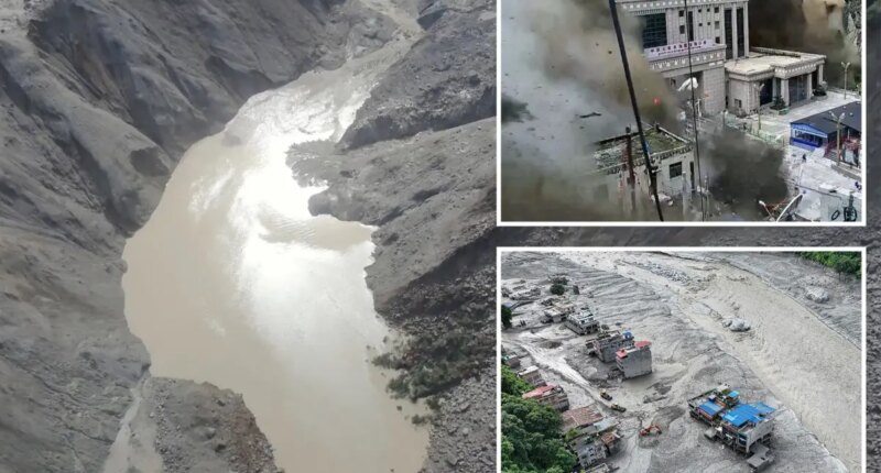 Death toll rises in Nepal-China border disaster as a lake poses new flood threat