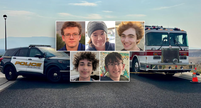 Five teen friends killed after vehicle plunges down Colorado cliff, leaving community shattered