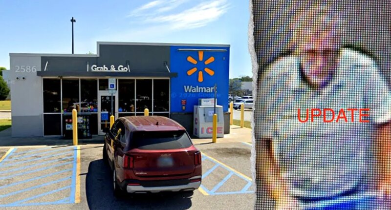 Georgia Walmart shopper picks up $30 from the floor, local police launches search for him
