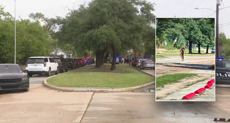 Houston police shoot gunman who indiscriminately fired on vehicles, injuring a mother and daughter