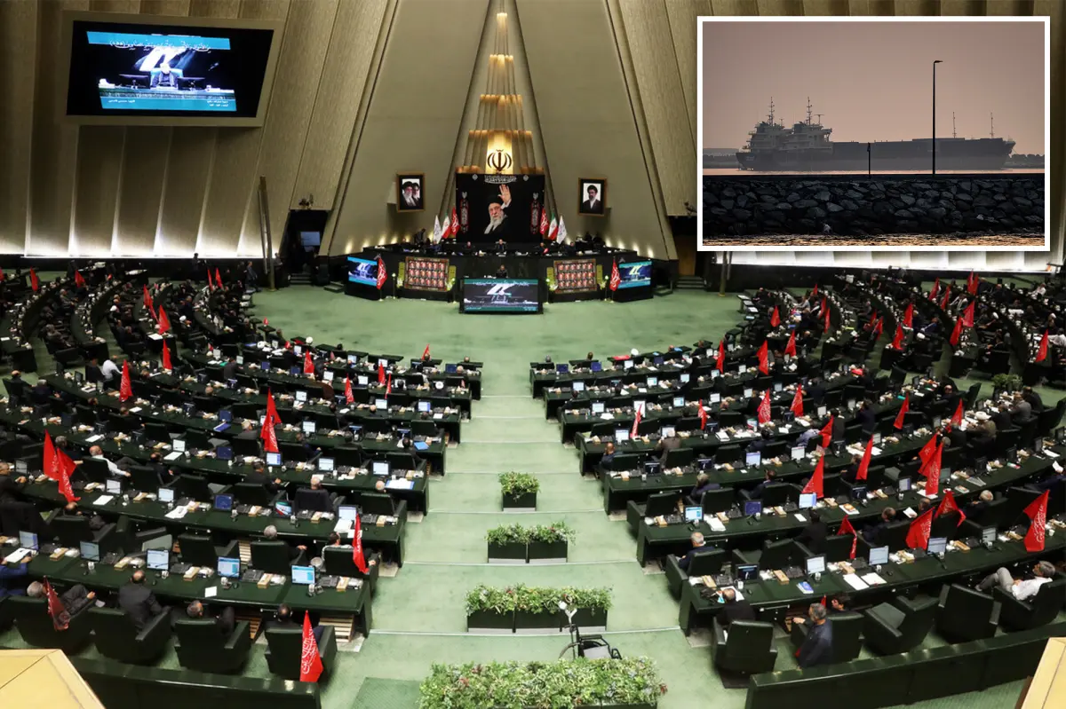 Iran’s parliament considers blocking US and Israeli ships from Strait of Hormuz