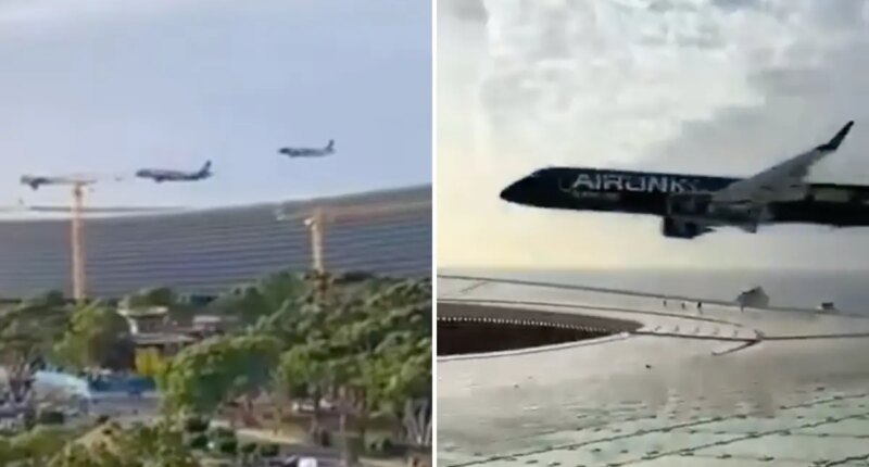 Jets leave onlookers horified as they nearly hit roof of South African stadium during pre-game flyover: ‘Could’ve been catastrophic’