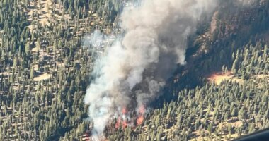 Lake Tahoe Talbot Fire forces home evacuations in vacation retreat