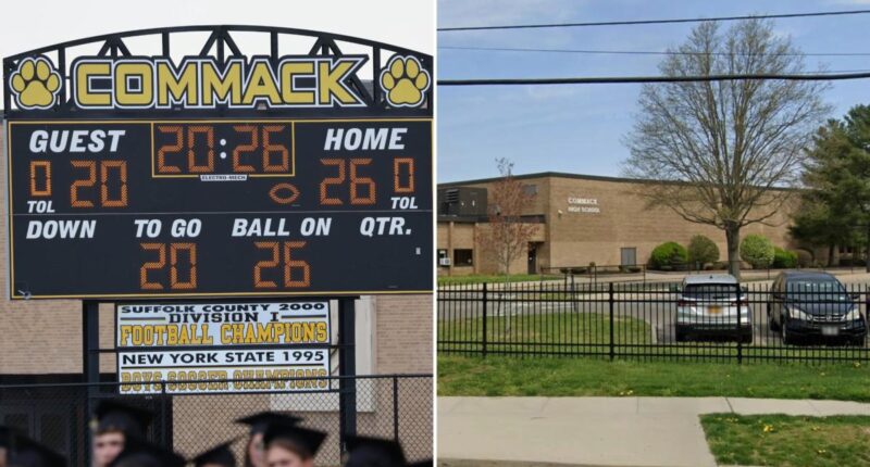 Long Island football coach hurls helmet at teen player's face 'like a dart' in bloody scene: family