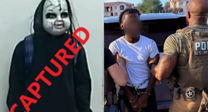 Man accused of terrorizing people while wearing Chucky-style mask in Philadelphia arrested in Las Vegas