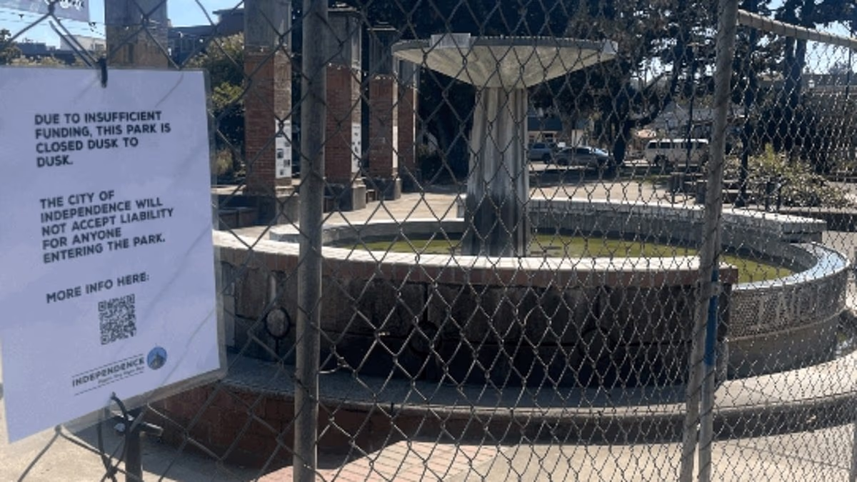 Budget Cuts Force Oregon City to Close Every Public Park, Sparking Local Outrage
