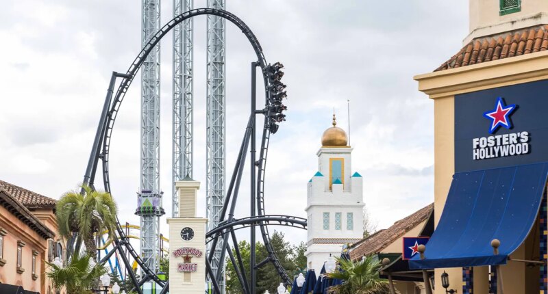 Parkgoer airlifted after Batman roller coaster incident leaves man with fractures to both legs