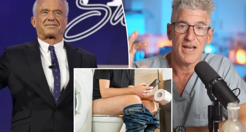 RFK Jr.'s doctor says proper poops are 'nearly orgasmic'