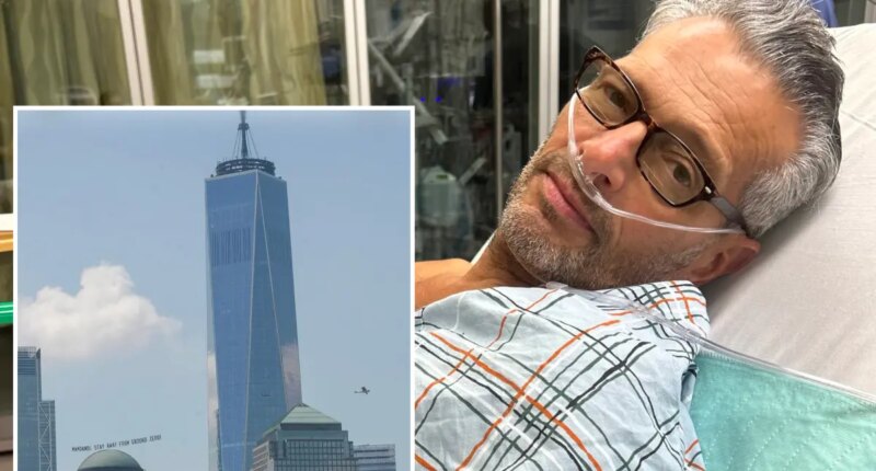 Scott LoBaido sends plane flying Mamdani-bashing banner up in sky after heart attack