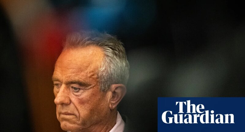 Senator calls for criminal investigation of RFK Jr after Guardian report