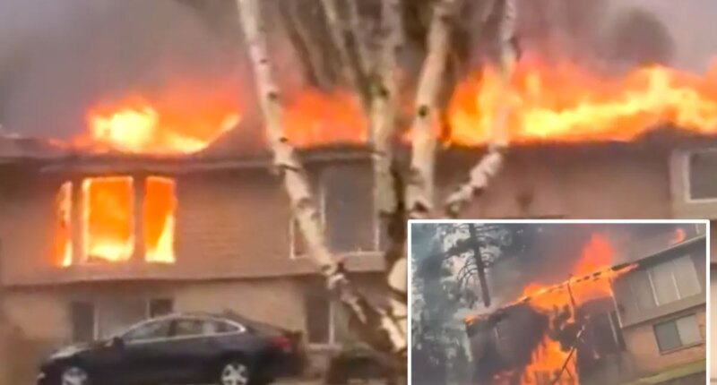 Spokane, Washington wildfire torches homes, turns neighborhood into hellscape in terrifying video