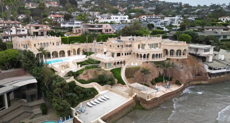 Sprawling La Jolla mansion 'The Sand Castle' put on market for eye-popping sum