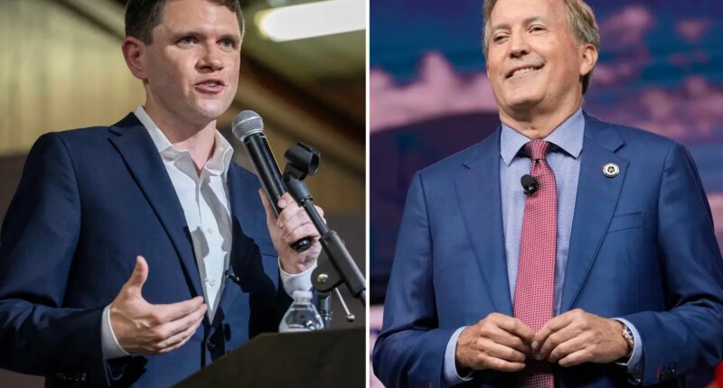 Talarico with 3-point lead over Paxton in new Texas Senate poll