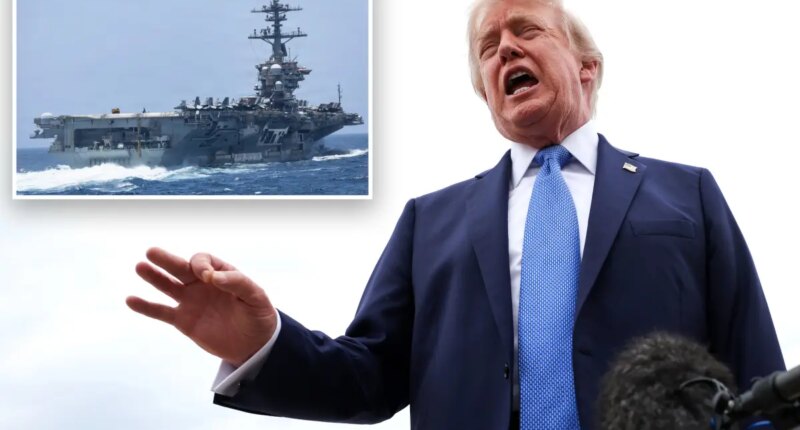 Trump shrugs off concerns about conditions on USS Abraham Lincoln