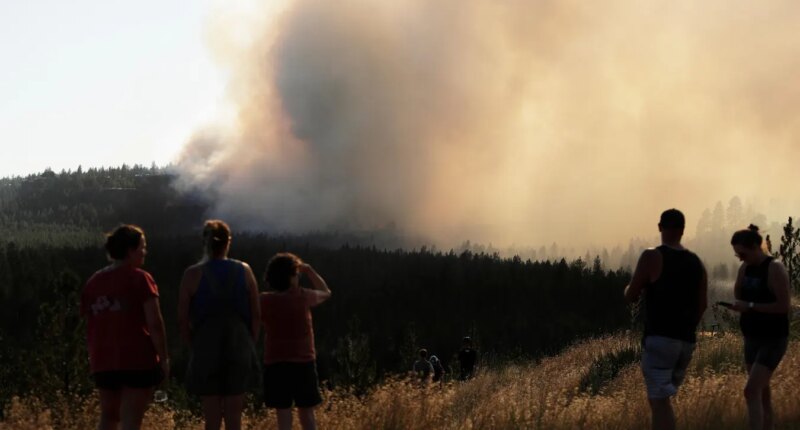 Washington Wildfires: Thousands In Spokane Area Told To Evacuate