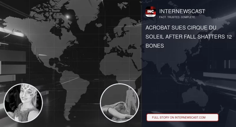 Acrobat Sues Cirque du Soleil After Fall Shatters 12 Bones - Internewscast Journal