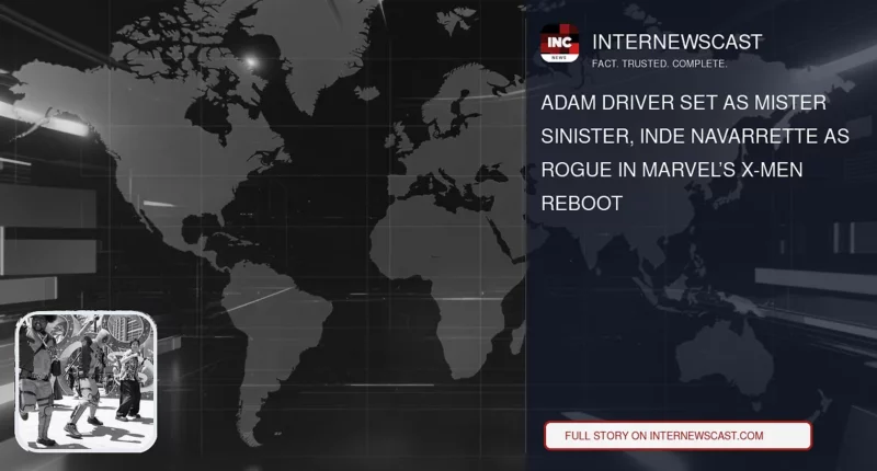 Adam Driver Set as Mister Sinister, Inde Navarrette as Rogue in Marvel’s X-Men Reboot - Internewscast Journal