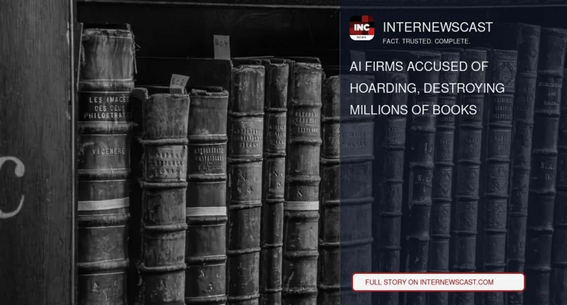 AI Firms Accused of Hoarding, Destroying Millions of Books - Internewscast Journal