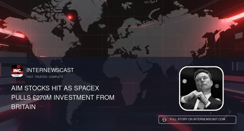 AIM Stocks Hit as SpaceX Pulls £270m Investment From Britain - Internewscast Journal