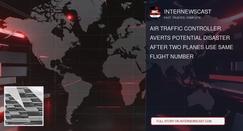 Air Traffic Controller Averts Potential Disaster After Two Planes Use Same Flight Number - Internewscast Journal