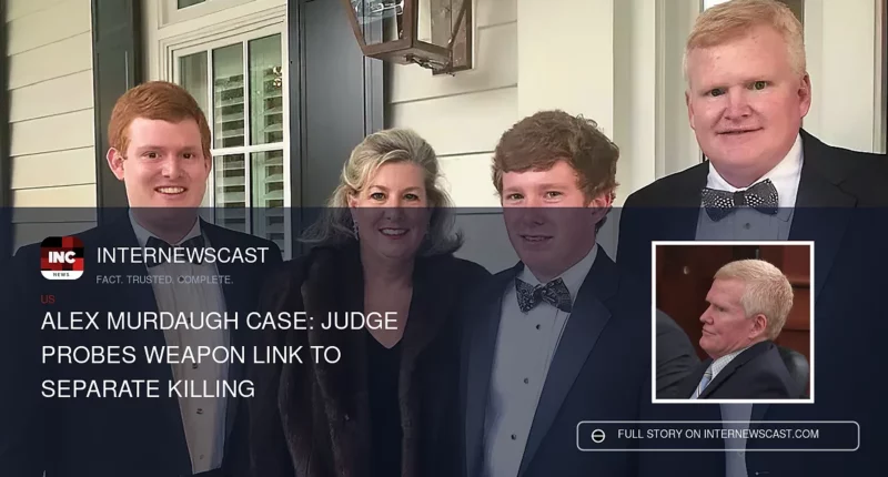 Alex Murdaugh Case: Judge Probes Weapon Link to Separate Killing - Internewscast Journal