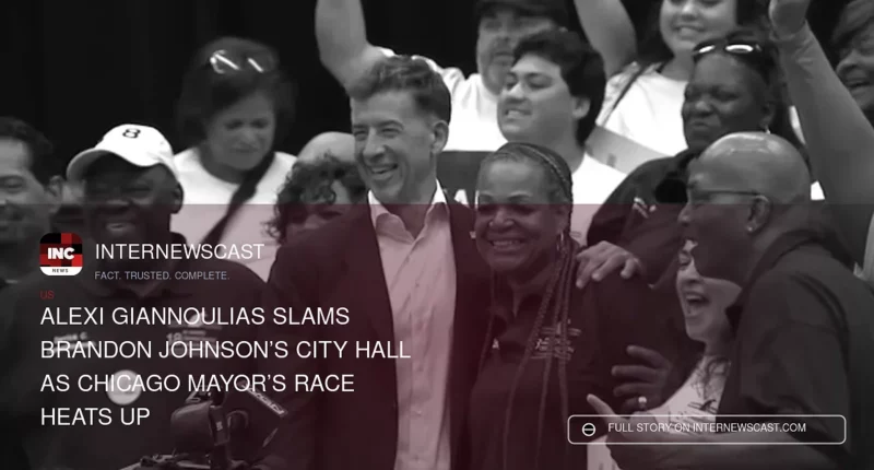Alexi Giannoulias Slams Brandon Johnson’s City Hall as Chicago Mayor’s Race Heats Up - Internewscast Journal