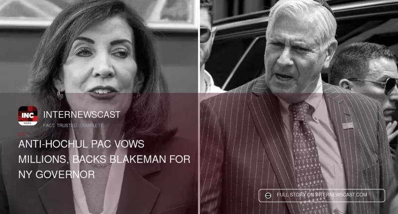 Anti-Hochul PAC Vows Millions, Backs Blakeman for NY Governor - Internewscast Journal