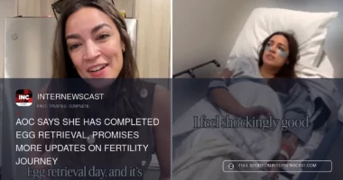 AOC Says She Has Completed Egg Retrieval, Promises More Updates on Fertility Journey - Internewscast Journal