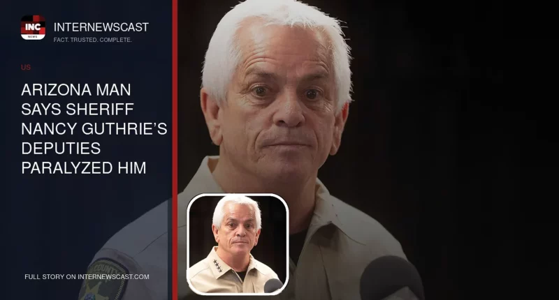 Arizona Man Says Sheriff Nancy Guthrie’s Deputies Paralyzed Him After Swatting Call, Demands $176M - Internewscast Journal